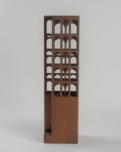 Arcana - designer artistic metal sculpture for contemporary luxury home decor by Olkap