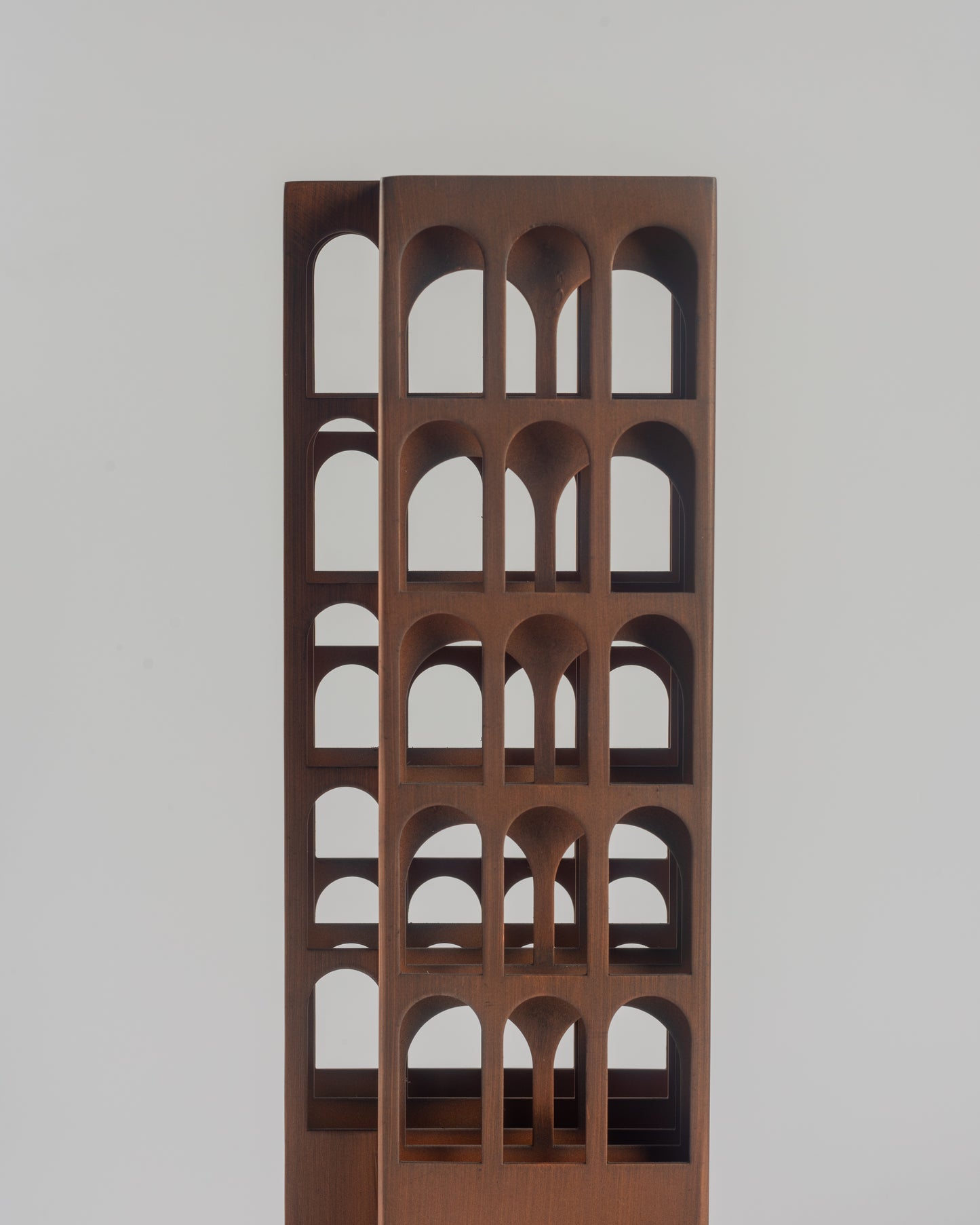 Arcana - designer artistic metal sculpture for contemporary luxury home decor by Olkap