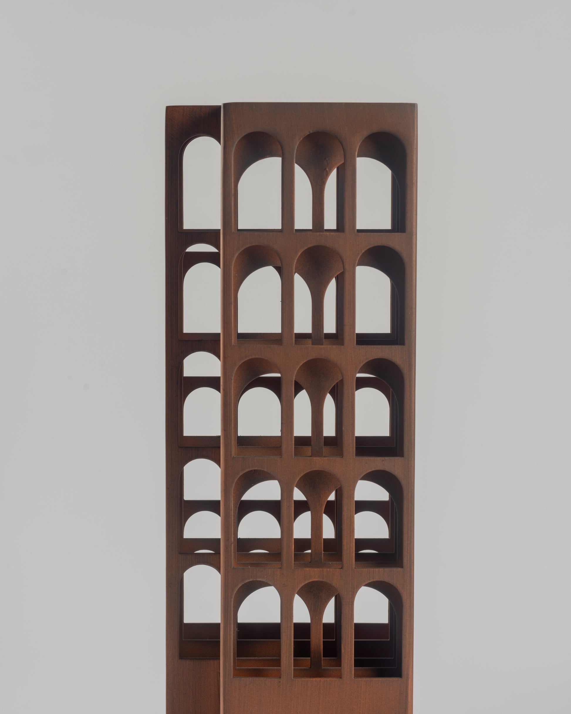 Arcana - designer artistic metal sculpture for contemporary luxury home decor by Olkap