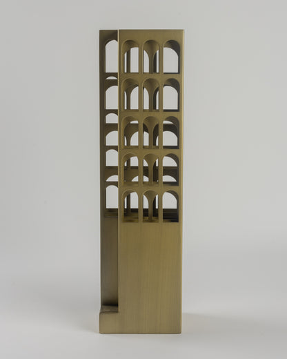 Arcana - designer artistic metal sculpture for contemporary luxury home decor by Olkap