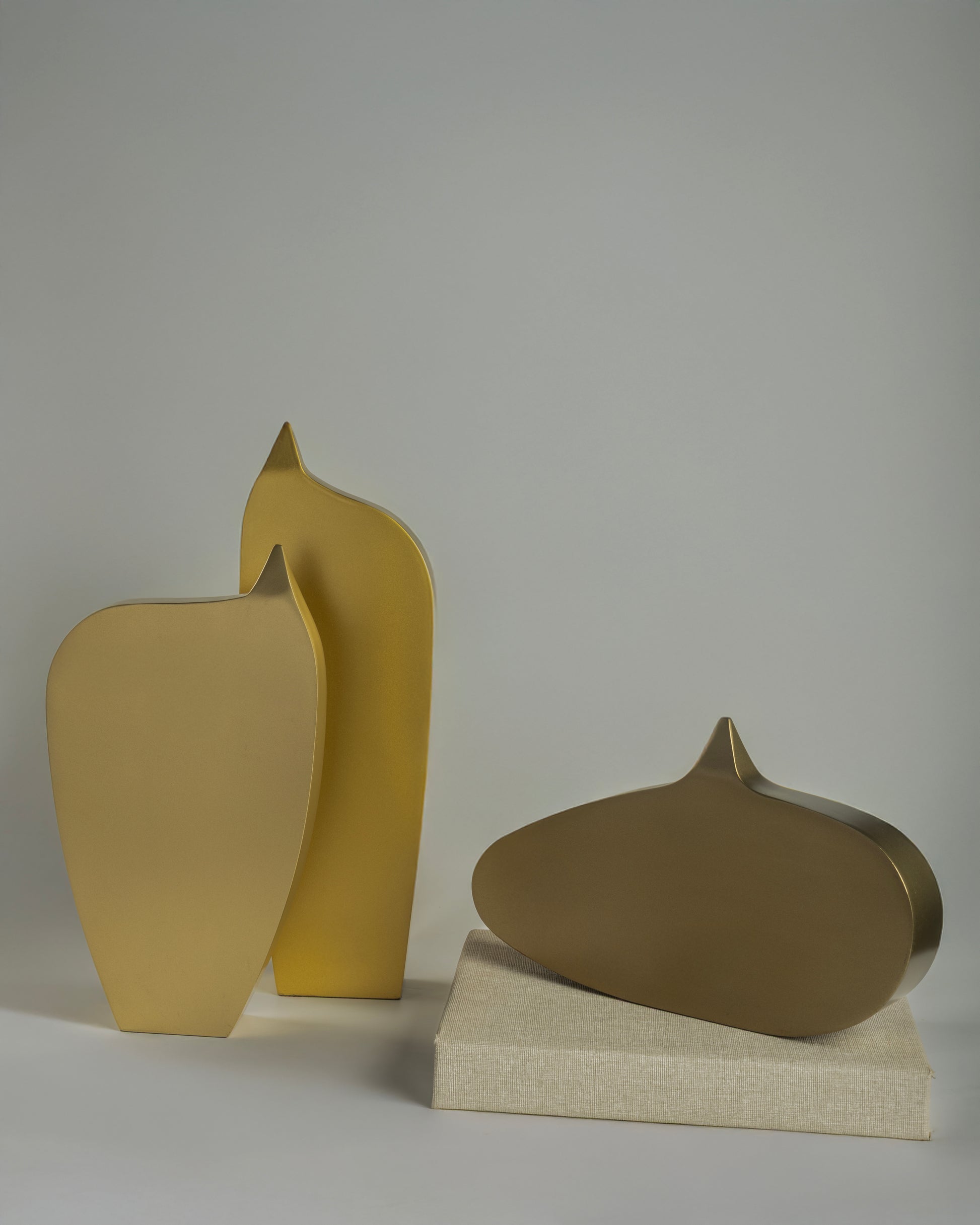 Balance - designer metal decorative object for contemporary luxury home decor by Olkap