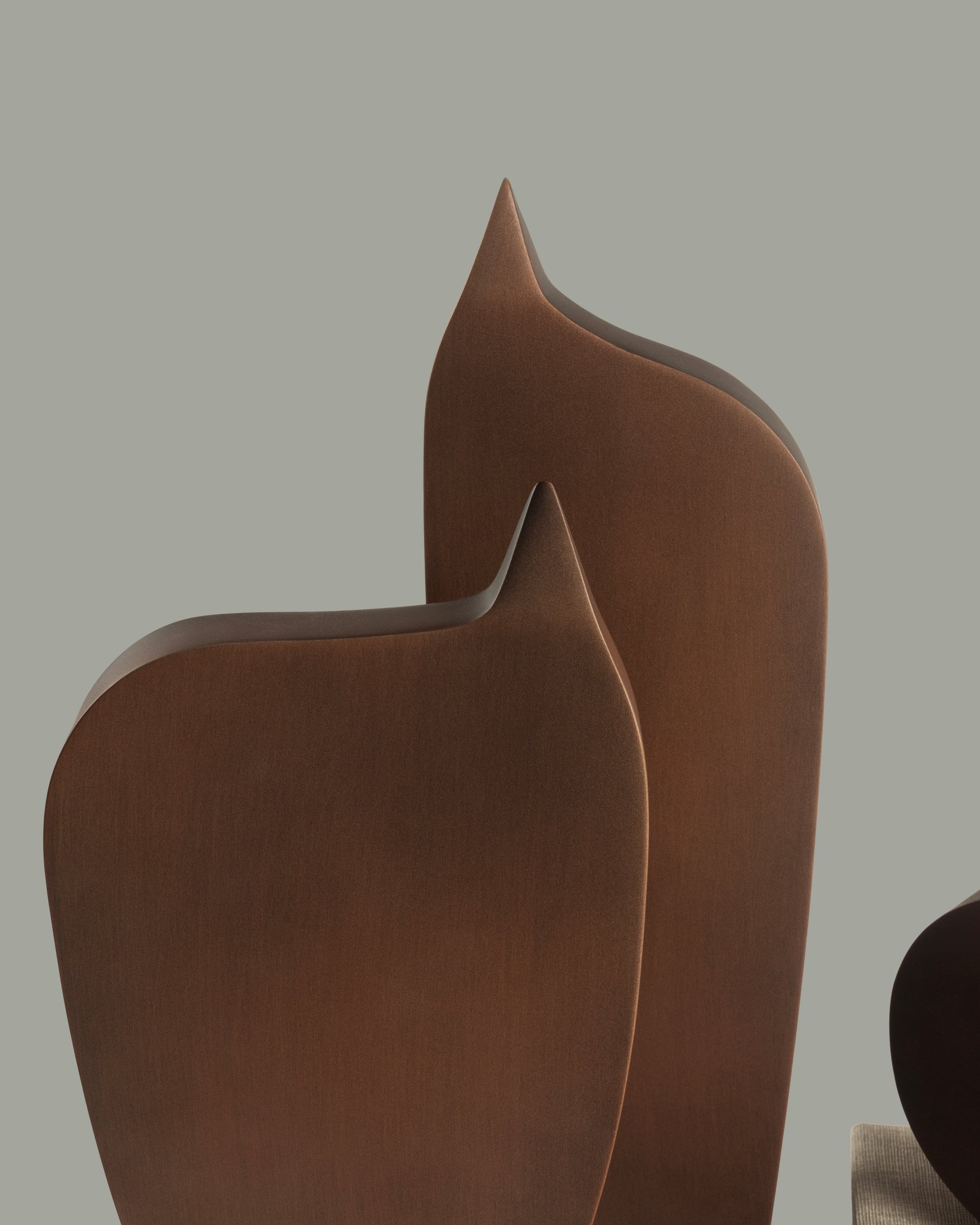 Balance - designer metal decorative object for contemporary luxury home decor by Olkap