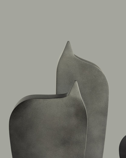 Balance - designer metal decorative object for contemporary luxury home decor by Olkap