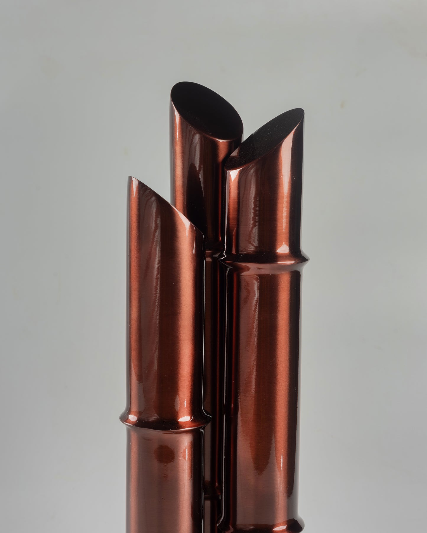 Bamboo - premium organic style metal sculpture for luxury interiors by Olkap