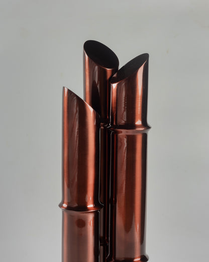 Bamboo - premium organic style metal sculpture for luxury interiors by Olkap
