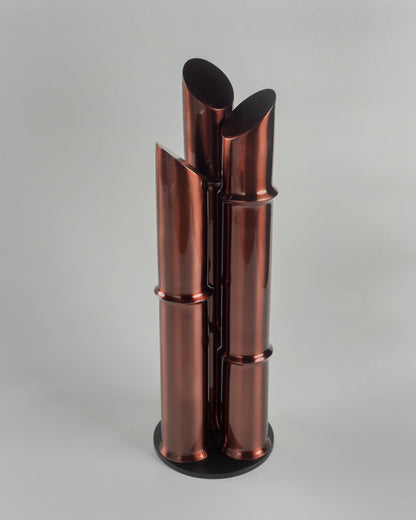 Bamboo - premium organic style metal sculpture for luxury interiors by Olkap