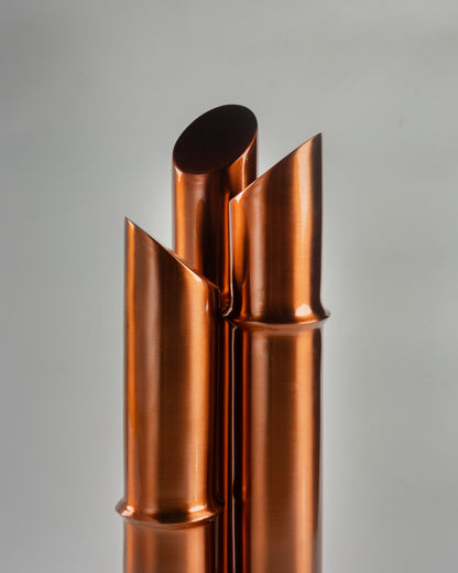 Bamboo - premium organic style metal sculpture for luxury interiors by Olkap