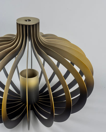 Bloom - designer metal art piece for contemporary luxury home decor by OLKAP