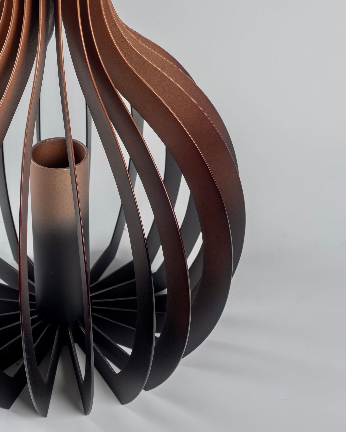 Blossom - designer floral metal sculpture for contemporary luxury home decor by OLKAP