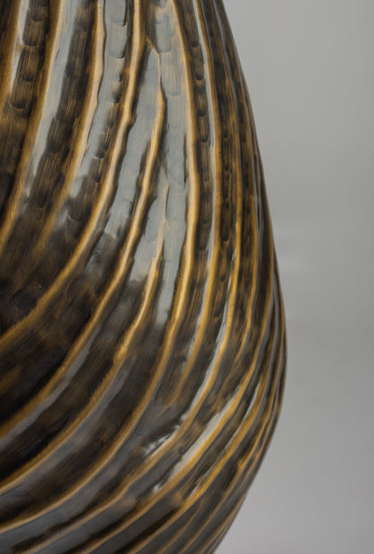 Cascade - designer tiered metal sculpture for contemporary luxury home decor by OLKAP