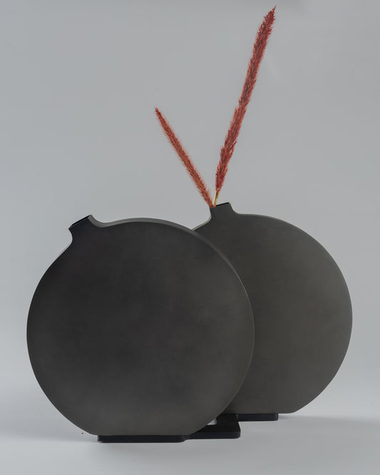 Circolo - designer circular metal accent for contemporary luxury home decor by OLKAP