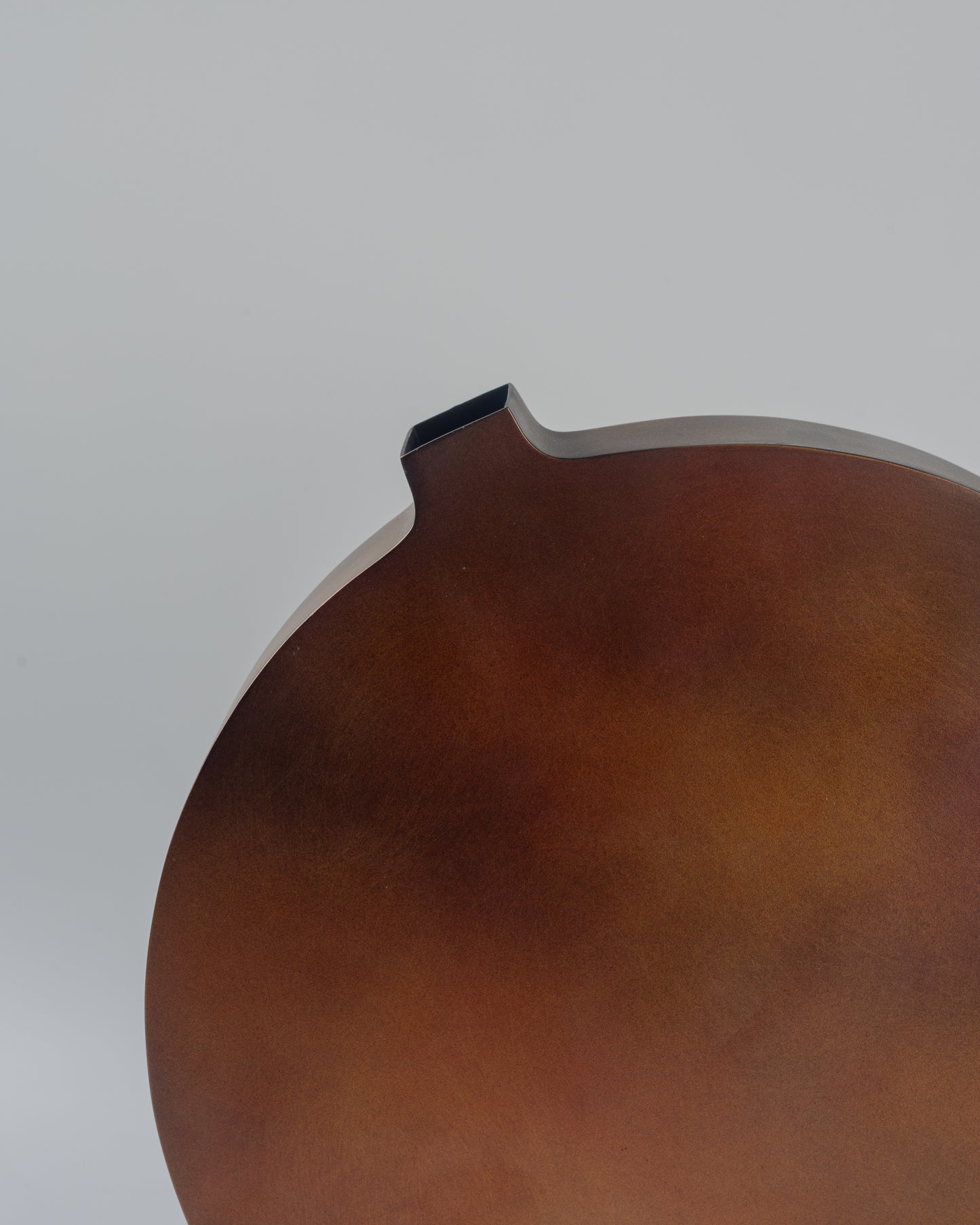 Circolo - designer circular metal accent for contemporary luxury home decor by OLKAP