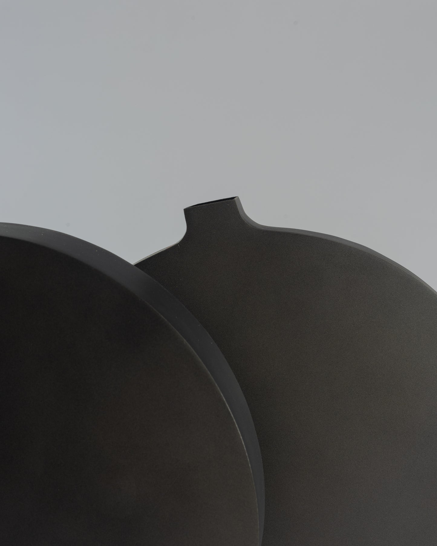 Circolo - designer circular metal accent for contemporary luxury home decor by OLKAP