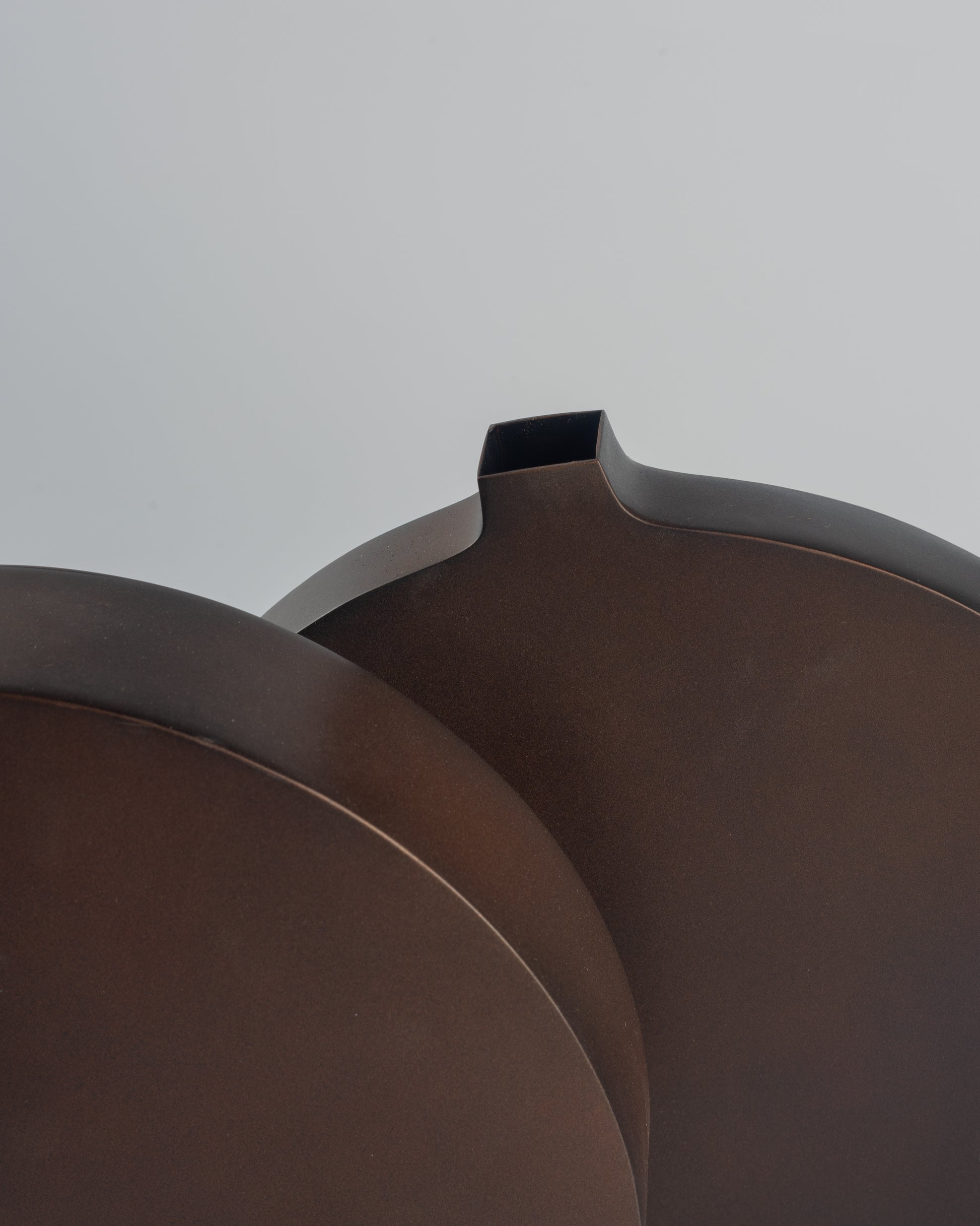 Circolo - designer circular metal accent for contemporary luxury home decor by OLKAP