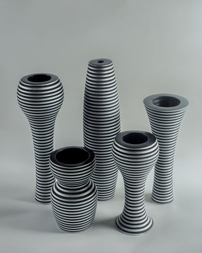 Cirque - luxury contemporary metal sculpture for premium home decor by Olkap