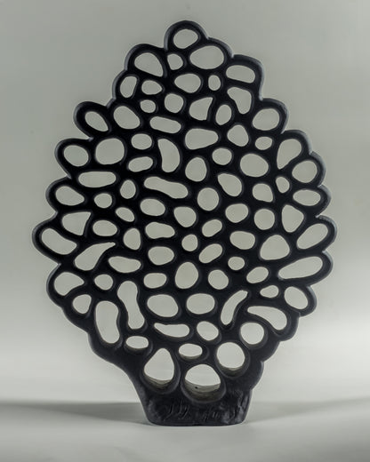 Coral - premium organic metal sculpture for luxury home interiors by Olkap