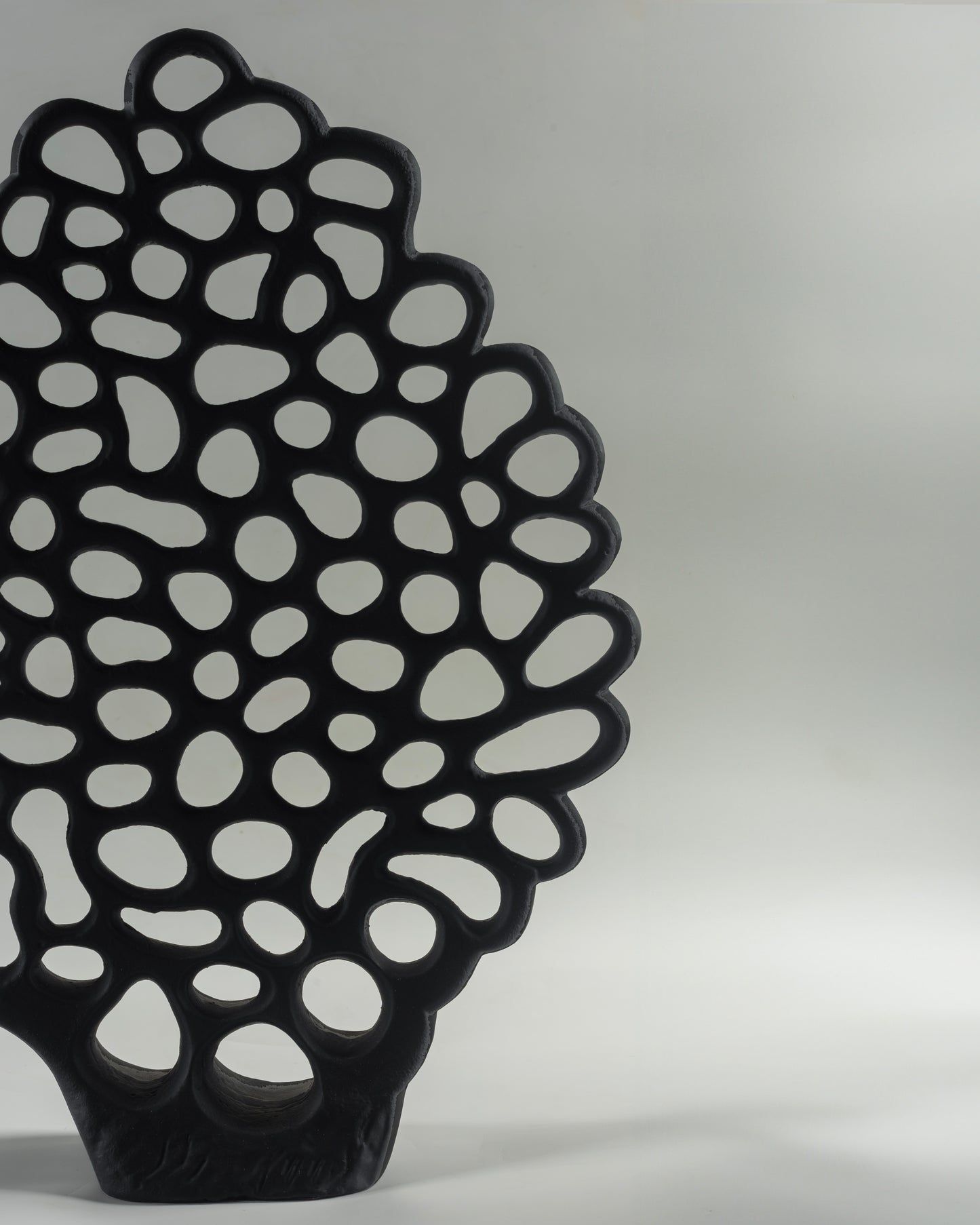 Coral - premium organic metal sculpture for luxury home interiors by Olkap