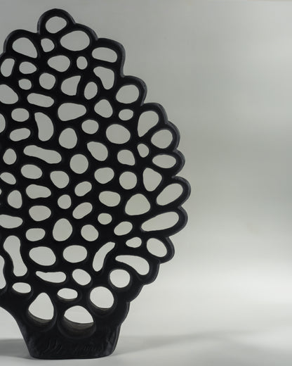 Coral - premium organic metal sculpture for luxury home interiors by Olkap