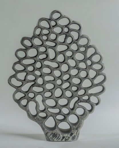 Coral - premium organic metal sculpture for luxury home interiors by Olkap