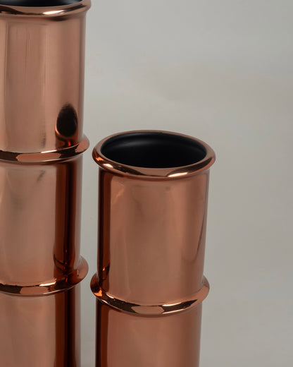 Drums - designer metal storage boxes for contemporary luxury home decor by Olkap