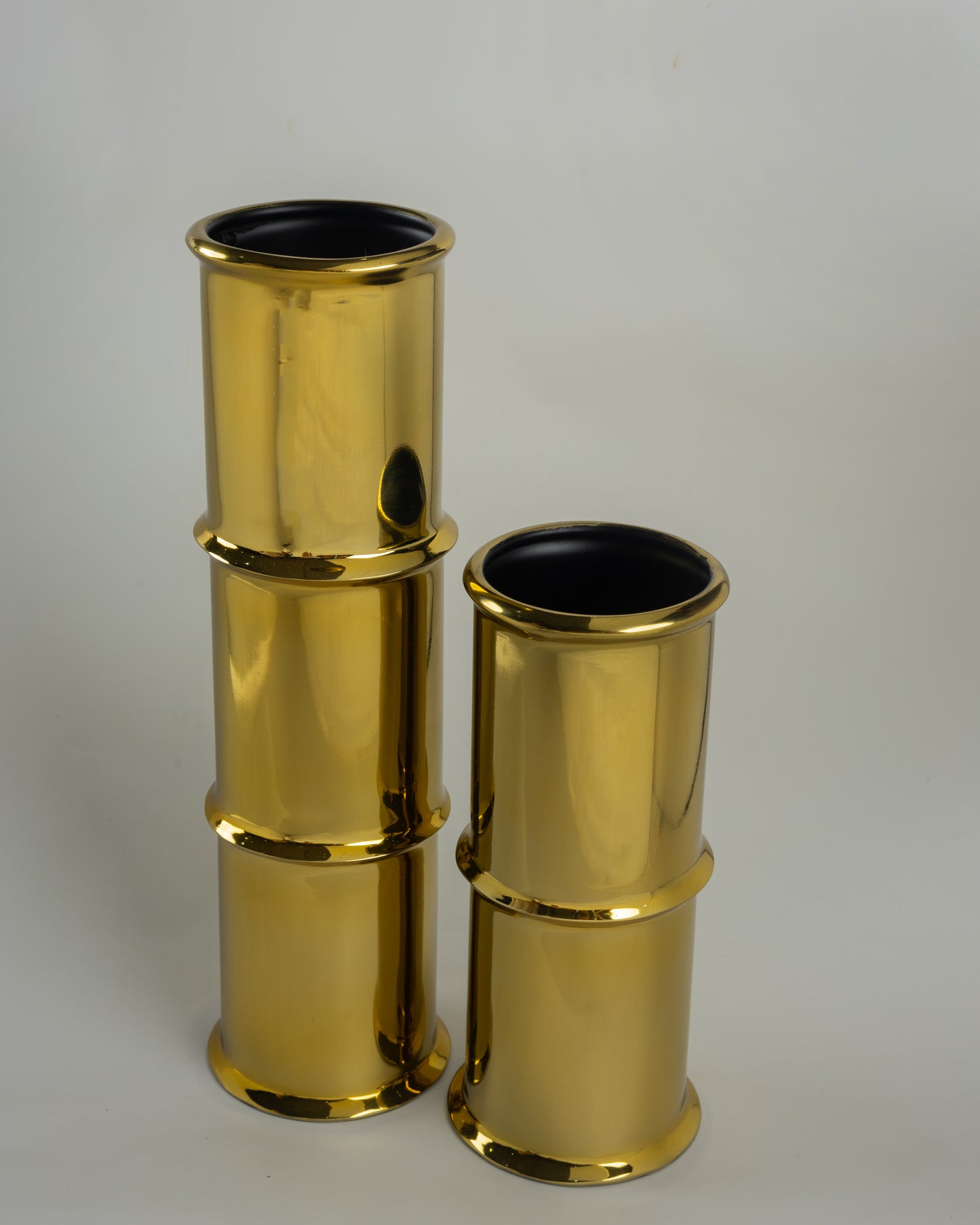 Drums - designer metal storage boxes for contemporary luxury home decor by Olkap