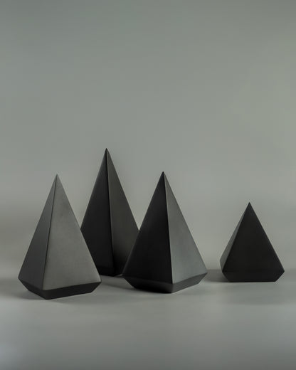Giza - premium geometric metal decor piece for luxury interiors by Olkap