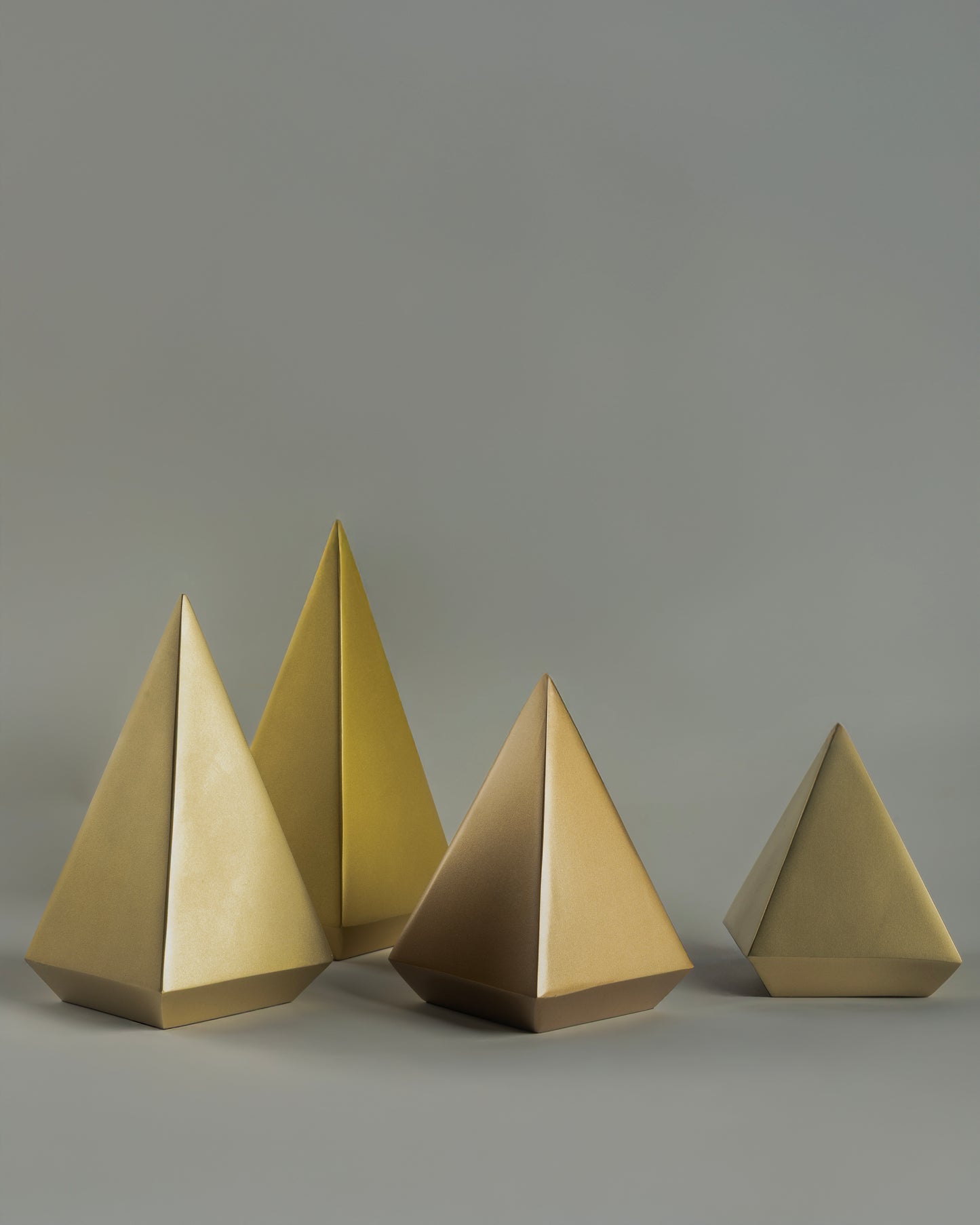Giza - premium geometric metal decor piece for luxury interiors by Olkap