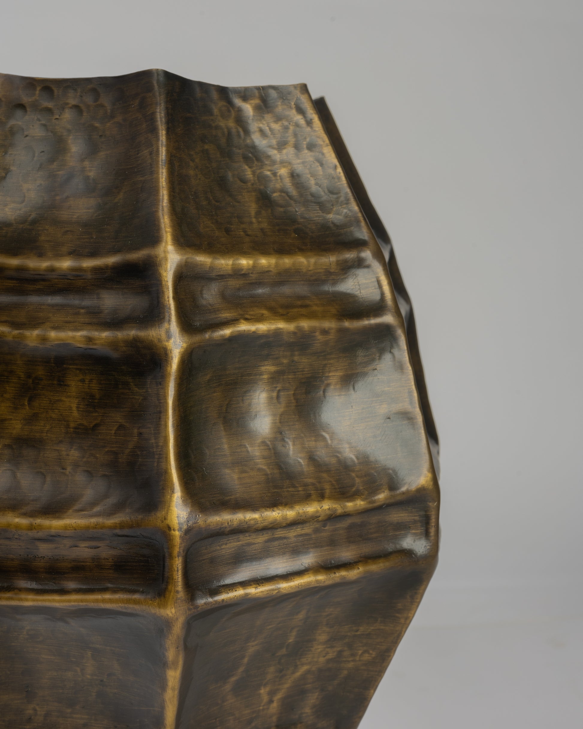 Grenade - designer metal decorative object for contemporary home decor by OLKAP