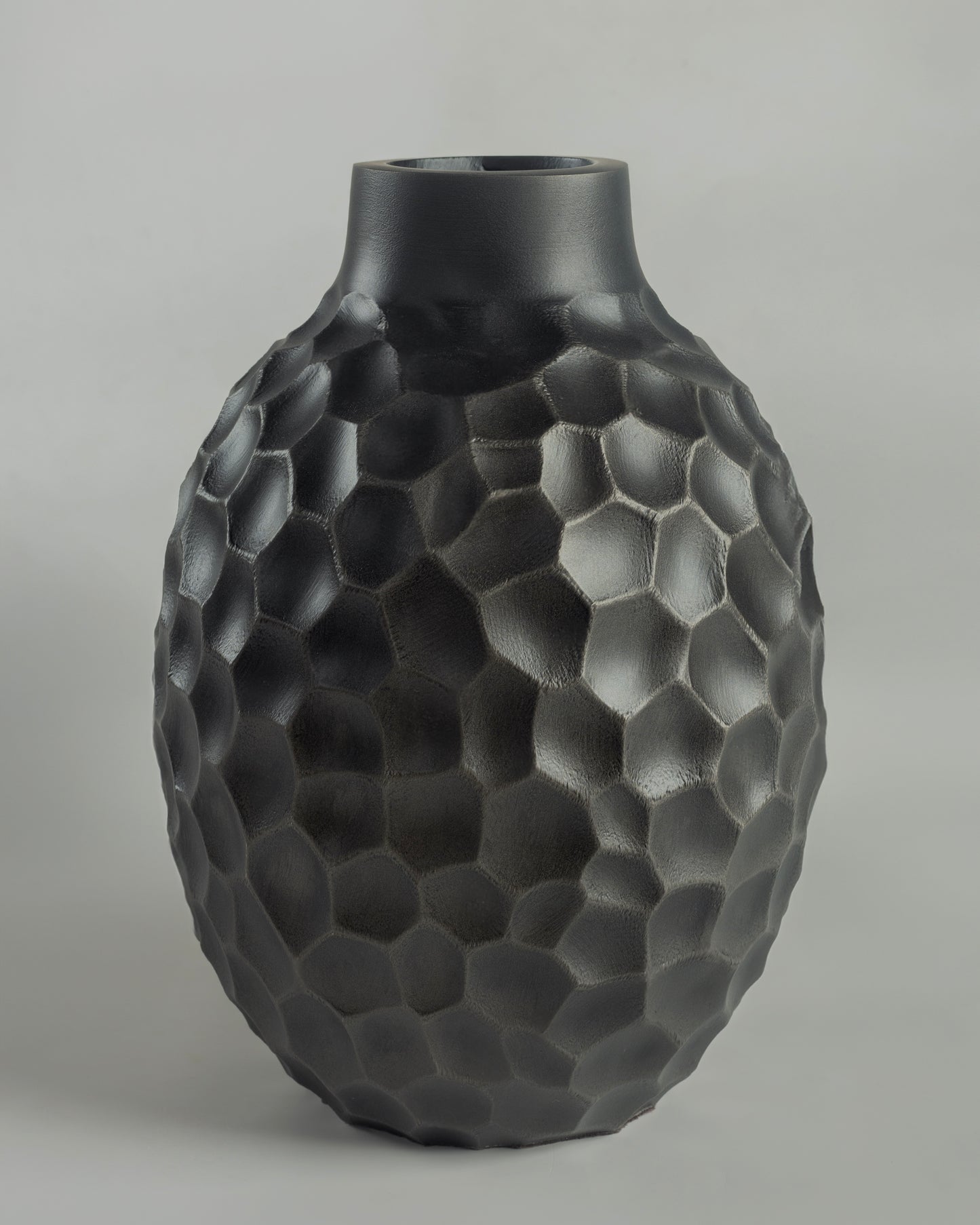 Hive - designer geometric metal bowl for contemporary luxury home decor by Olkap