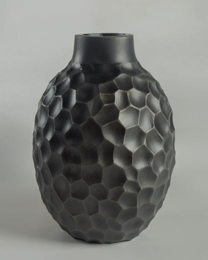 Hive - designer geometric metal bowl for contemporary luxury home decor by Olkap