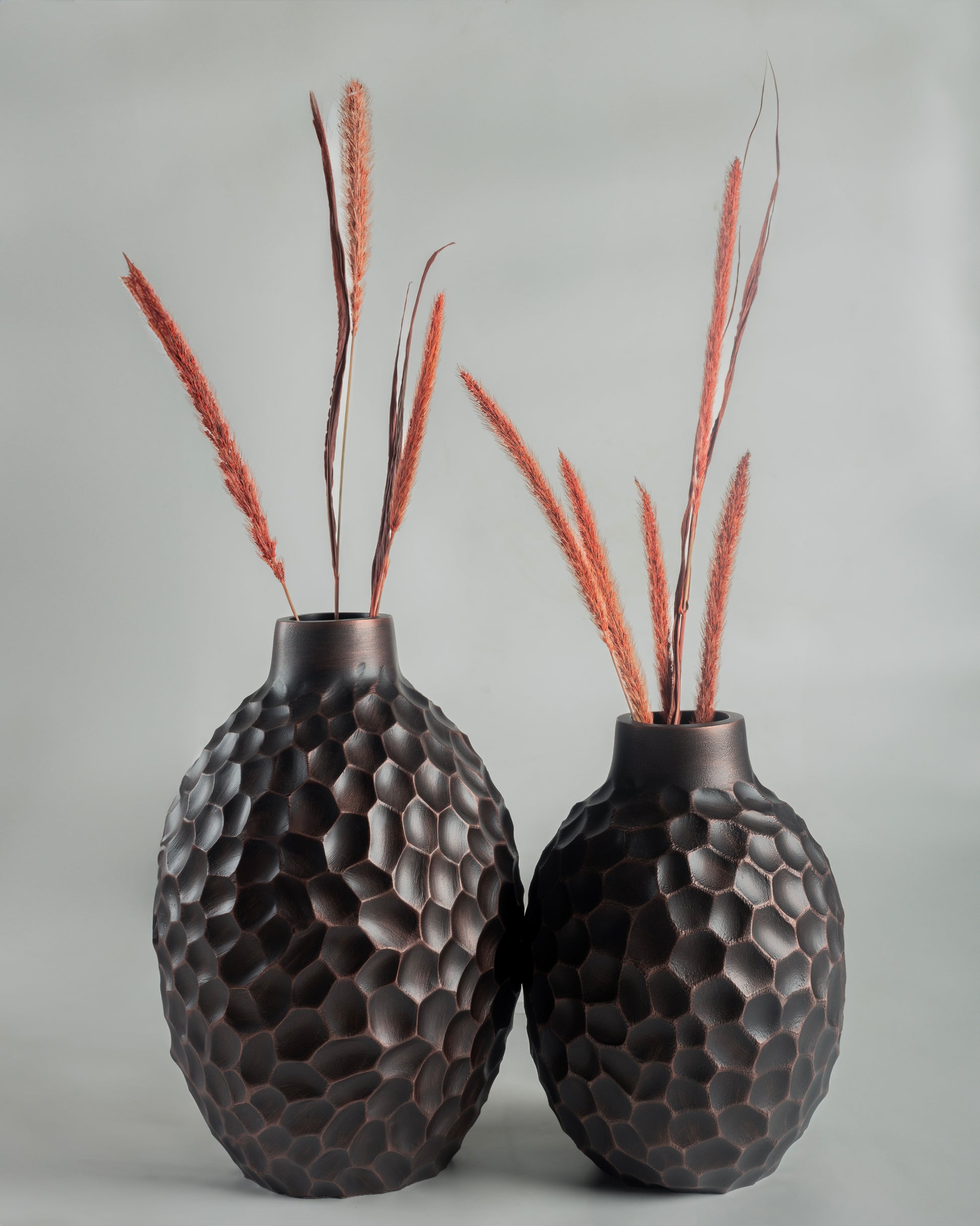 Hive - designer geometric metal bowl for contemporary luxury home decor by Olkap