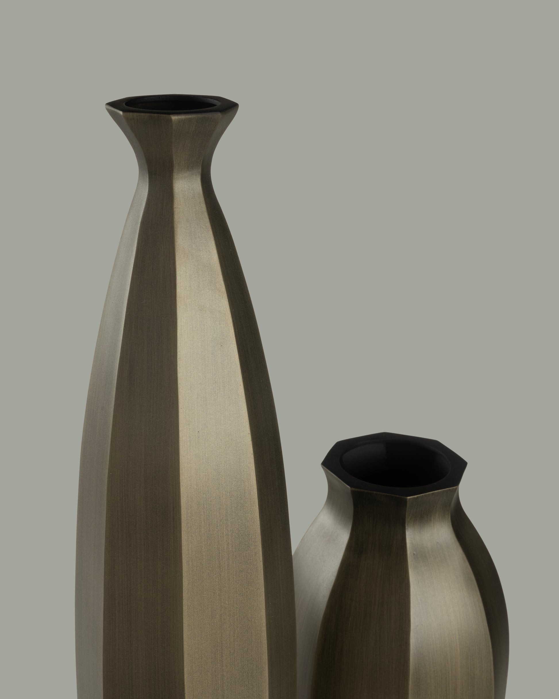 Ignis - designer metal desk accessory for contemporary luxury home decor by OLKAP