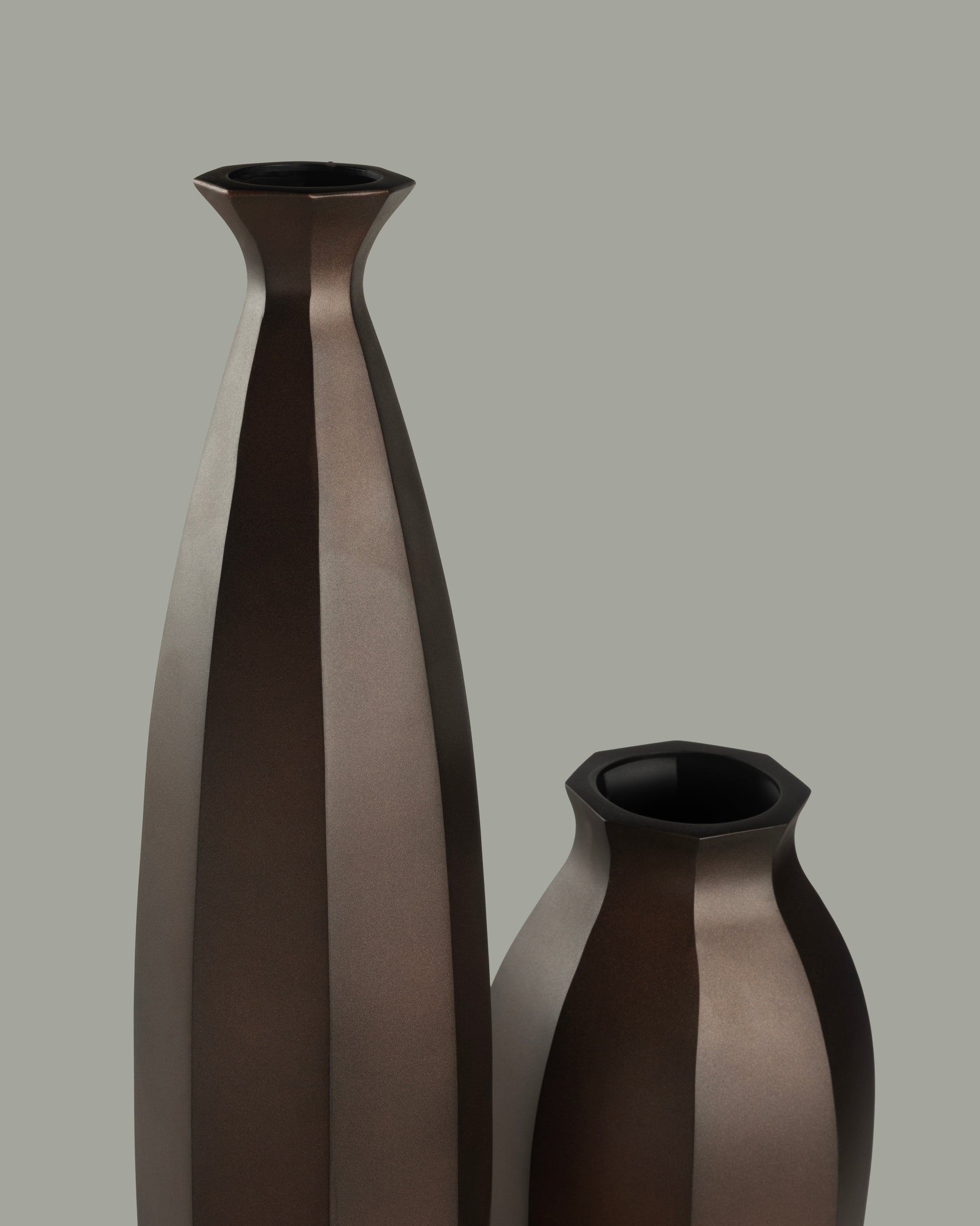 Ignis - designer metal desk accessory for contemporary luxury home decor by OLKAP