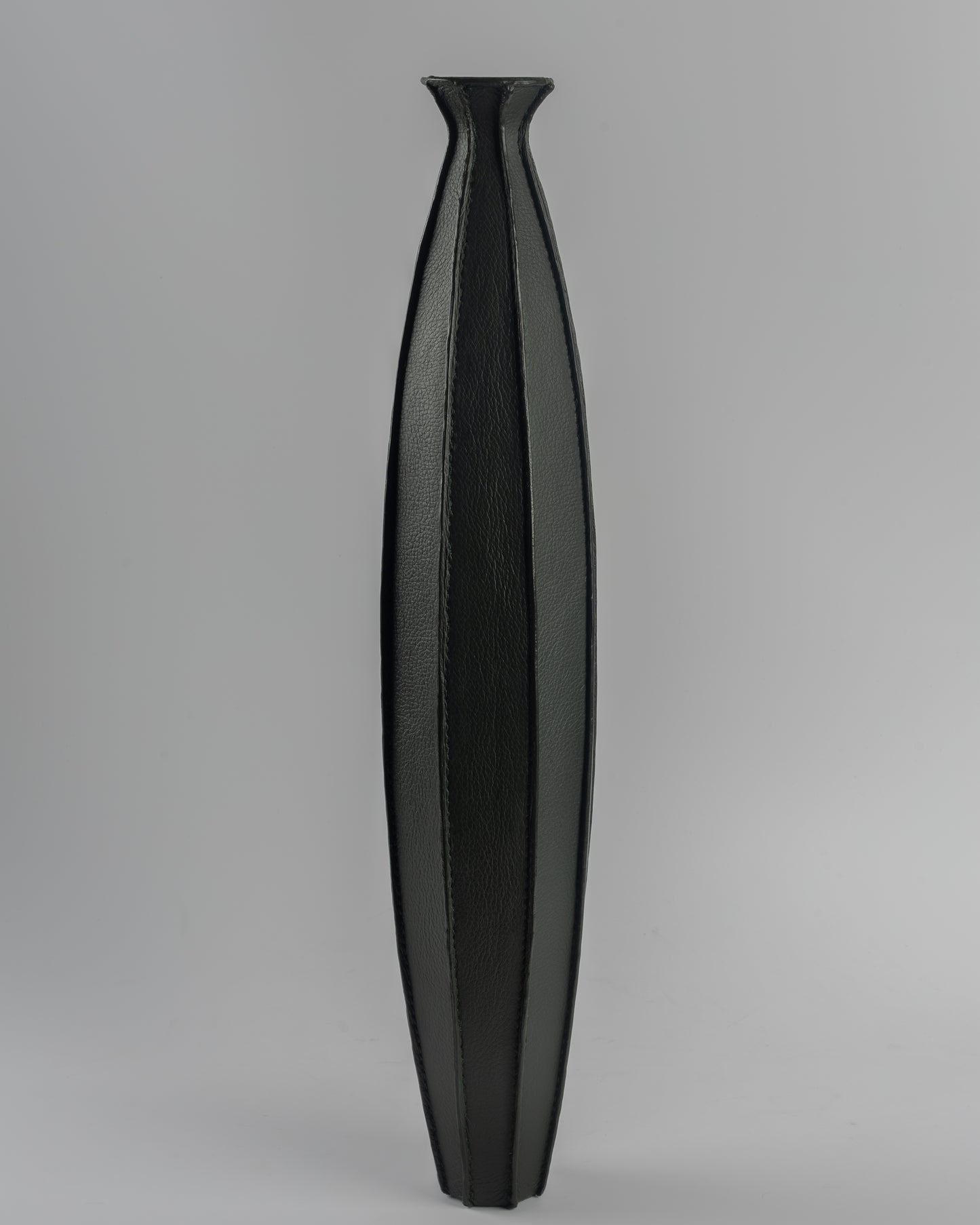 Ignis Leather - luxury metal and leather accent for premium home decor by OLKAP