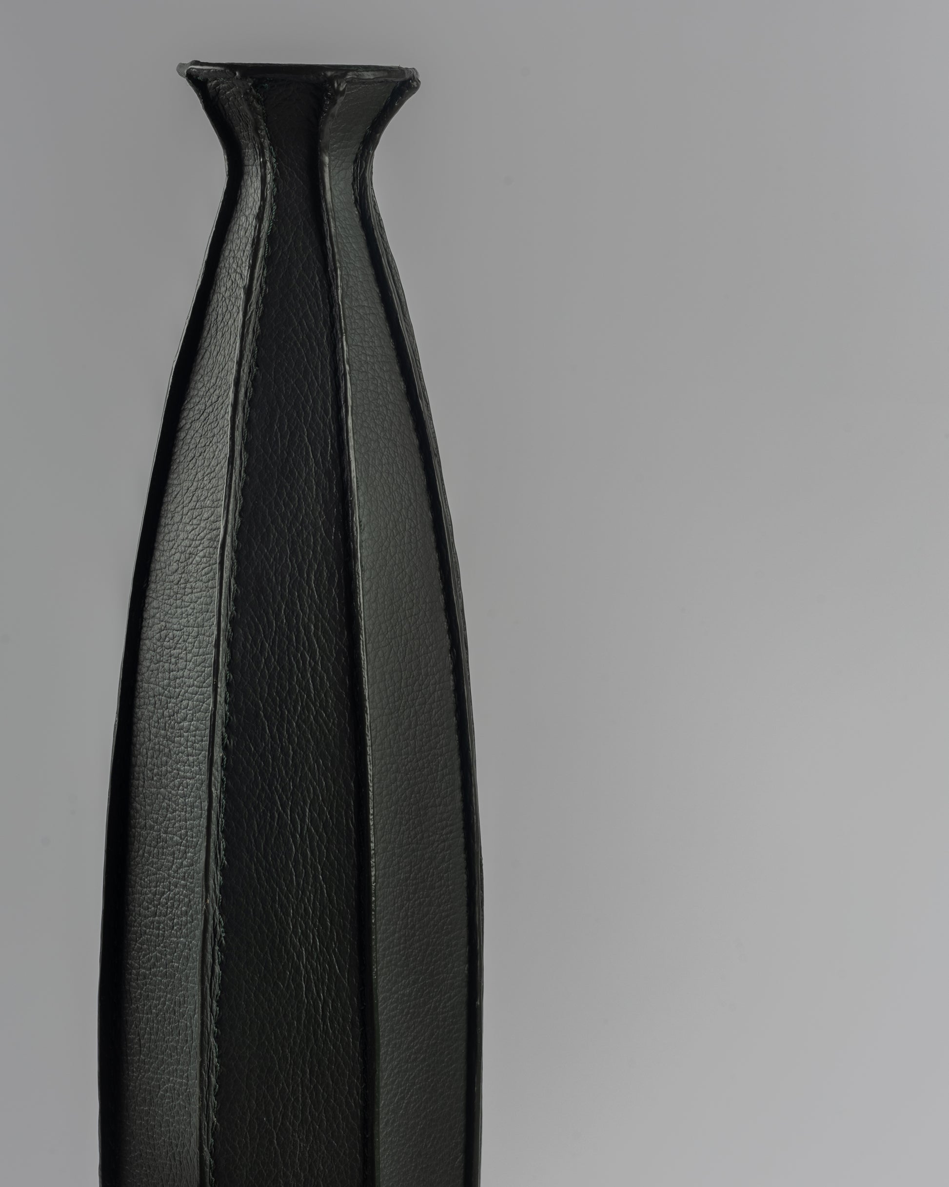 Ignis Leather - luxury metal and leather accent for premium home decor by OLKAP