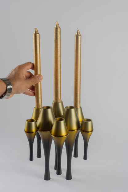 Inferna - high-end metal art sculpture for luxury home decor by Olkap