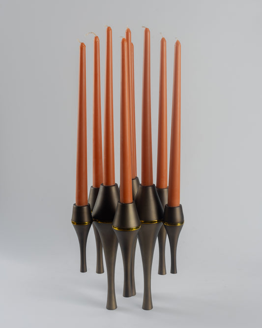 Inferna - high-end metal art sculpture for luxury home decor by Olkap