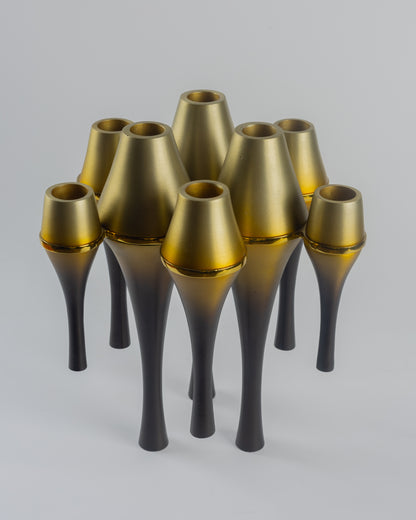 Inferna - high-end metal art sculpture for luxury home decor by Olkap