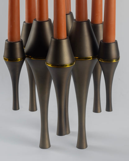 Inferna - high-end metal art sculpture for luxury home decor by Olkap