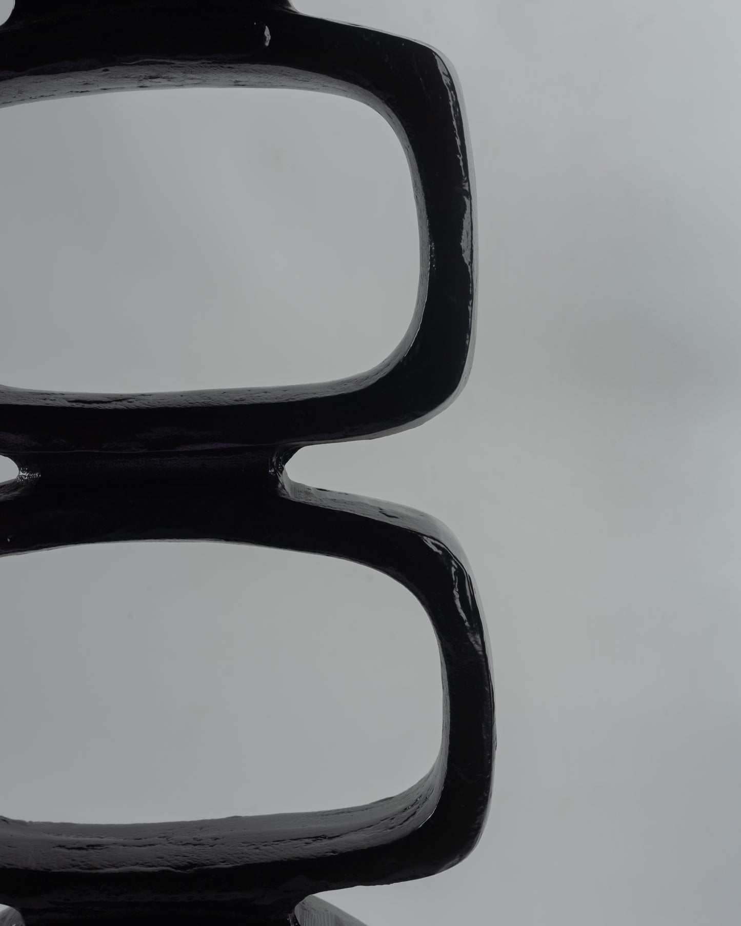 Le Corb OOO - designer metal sphere sculpture for contemporary luxury home decor by Olkap