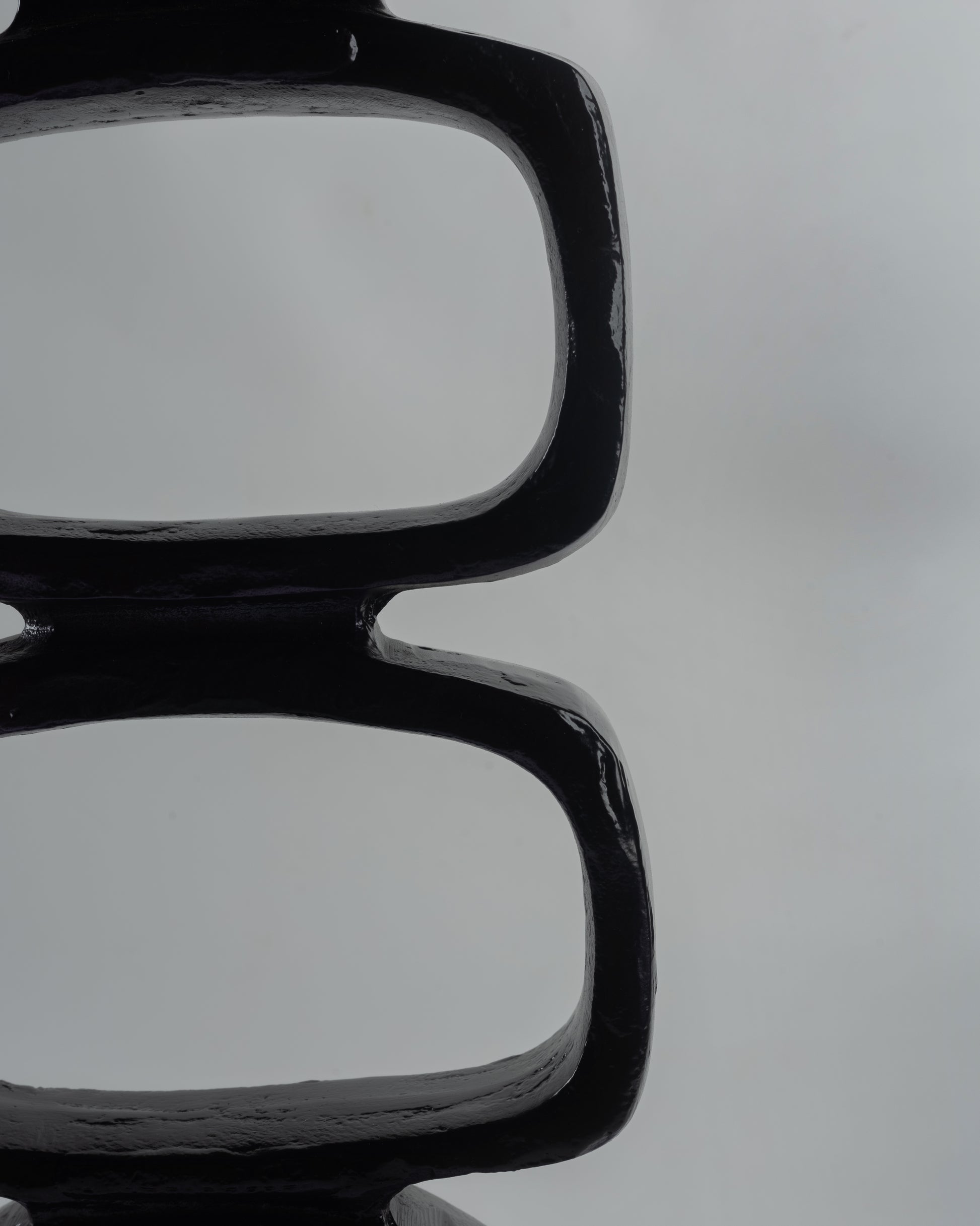 Le Corb OOO - designer metal sphere sculpture for contemporary luxury home decor by Olkap