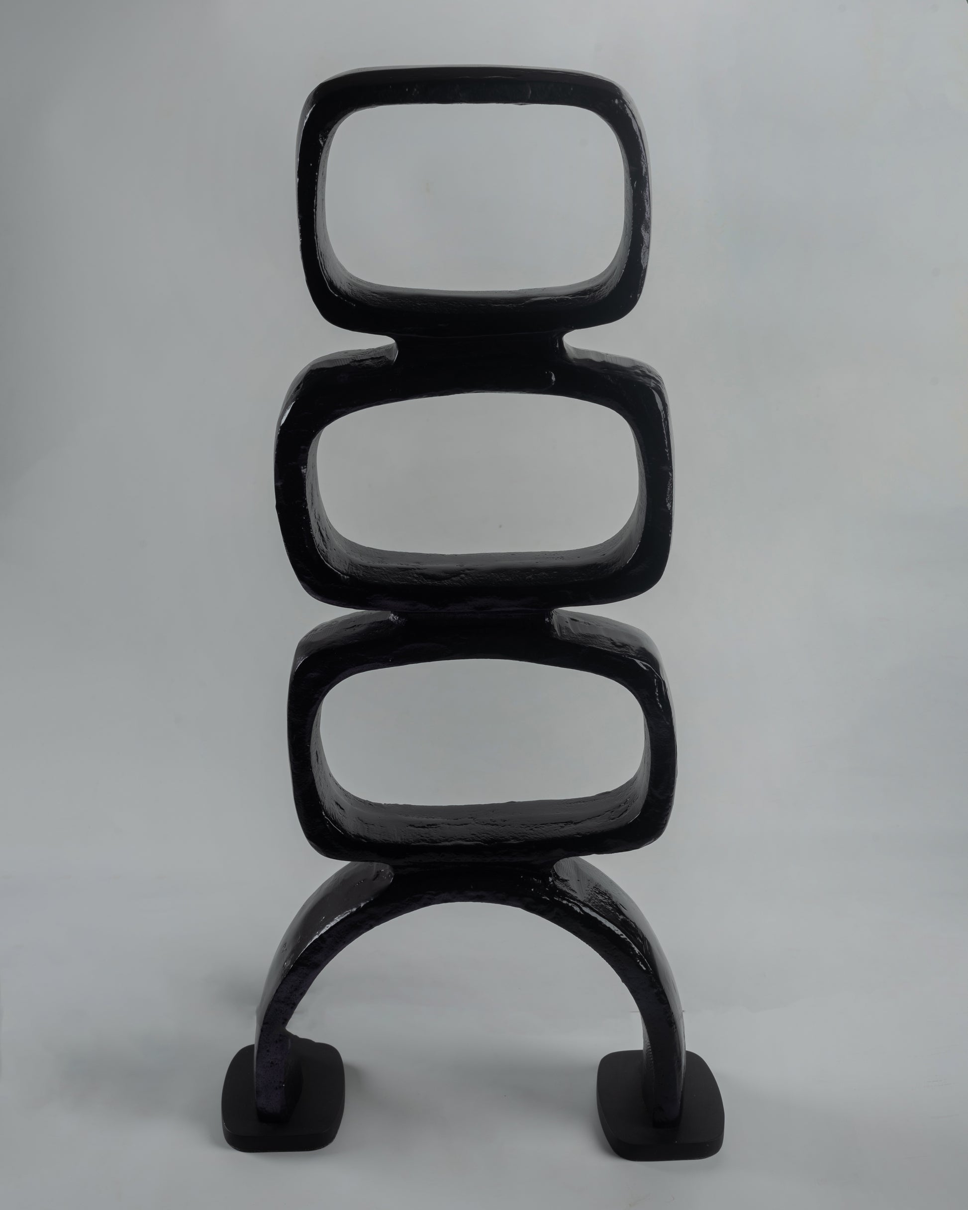 Le Corb OOO - designer metal sphere sculpture for contemporary luxury home decor by Olkap