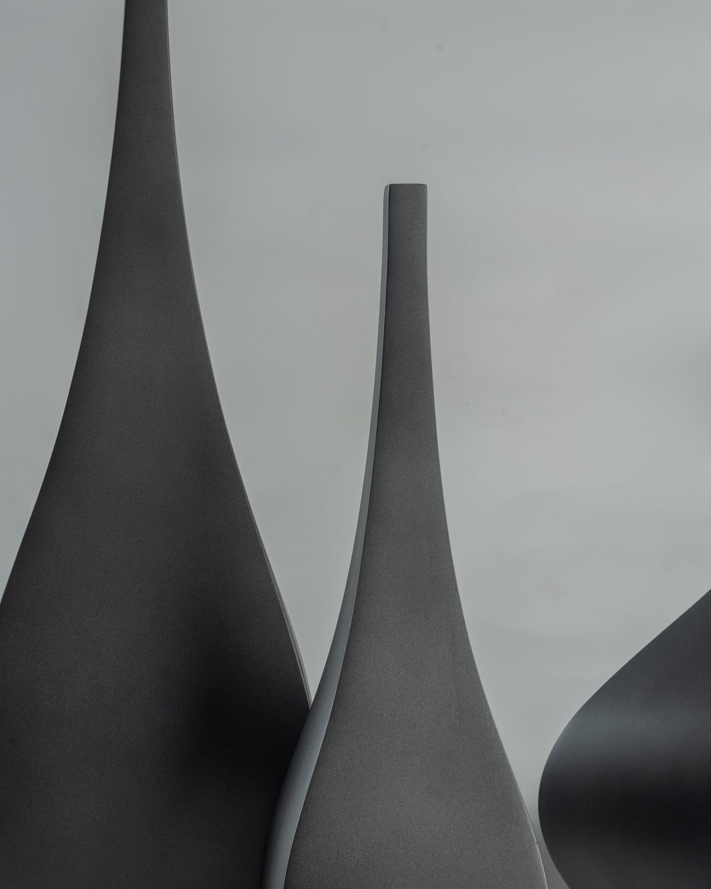 Luma - luxury artistic metal vase for high-end home decor by OLKAP