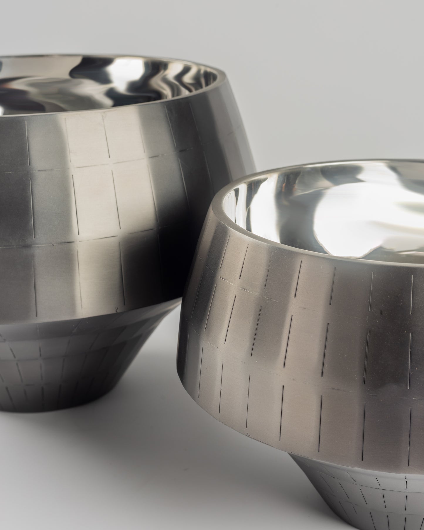 Nova - luxury metal decorative vessels for premium contemporary home decor by Olkap