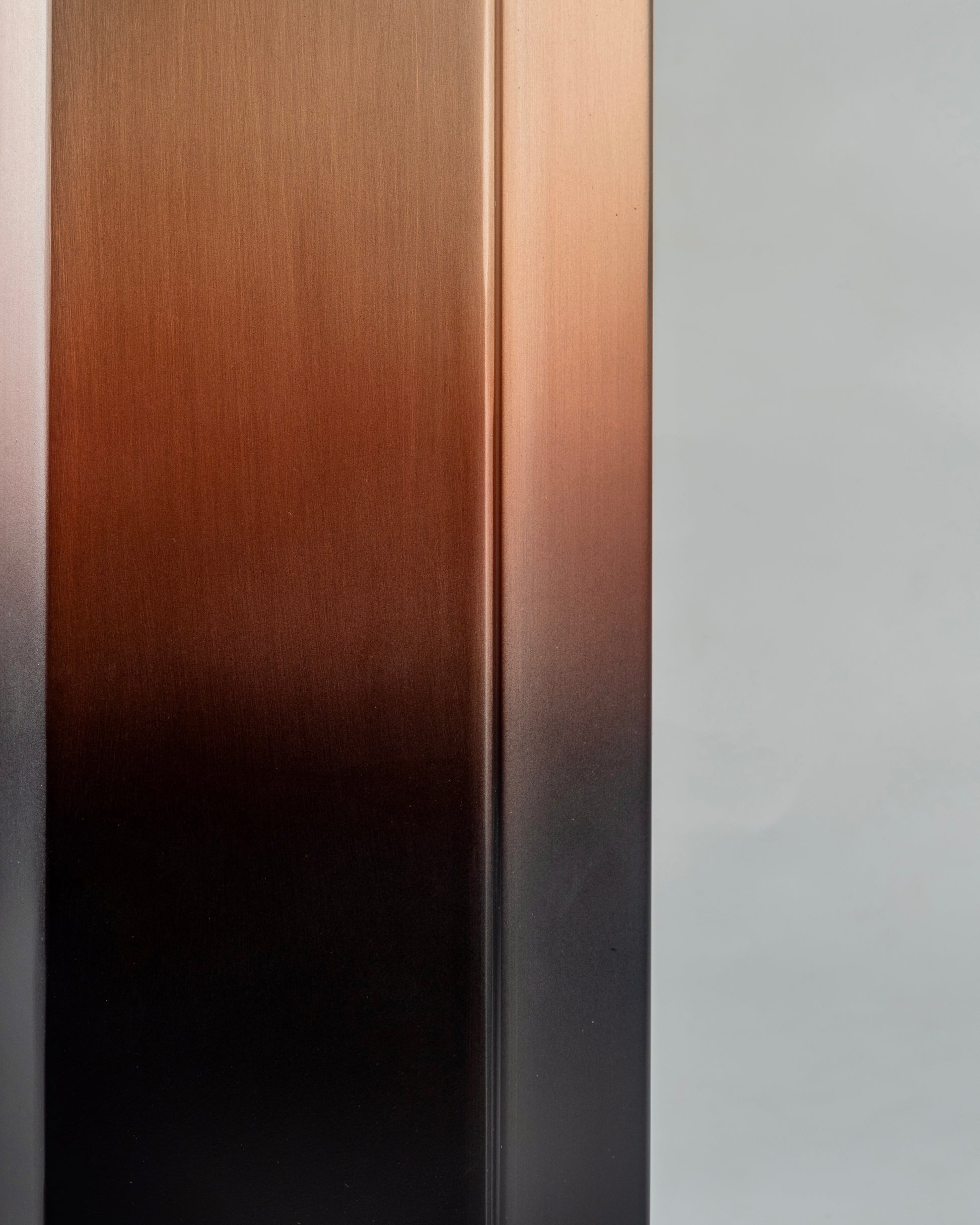 Obsidian - designer geometric metal sculpture for contemporary luxury home decor by OLKAP