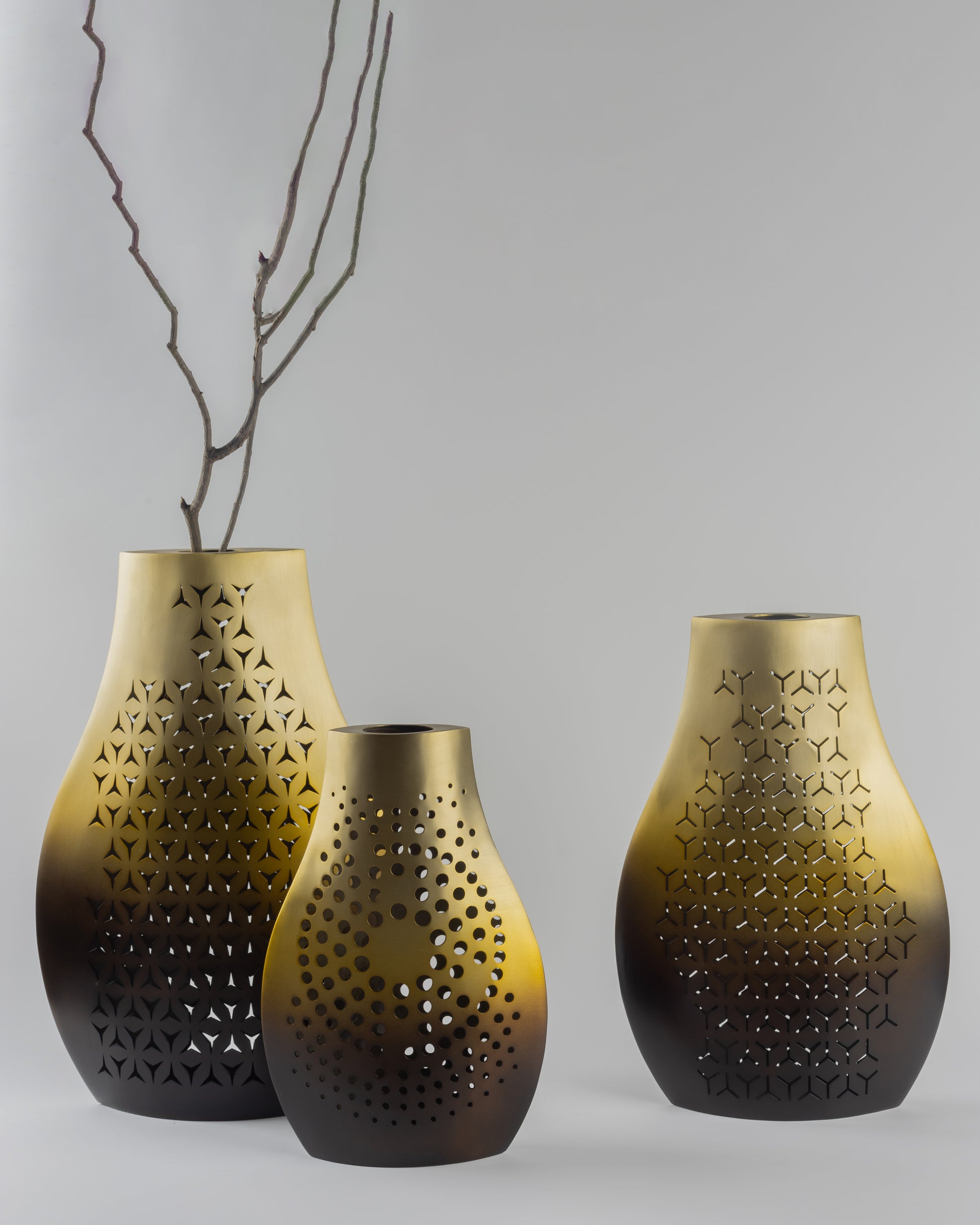 Perfora - premium decorative metal holder for high-end home interiors by Olkap