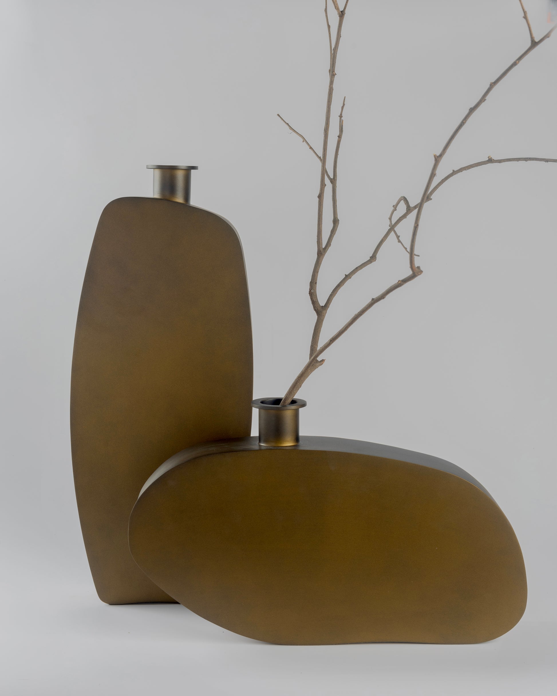 Eon - high-end minimalist metal accent for luxury modern home decor by Olkap