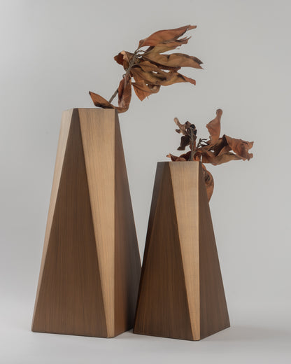 Tower - designer metal candleholder for contemporary luxury ambiance by Olkap