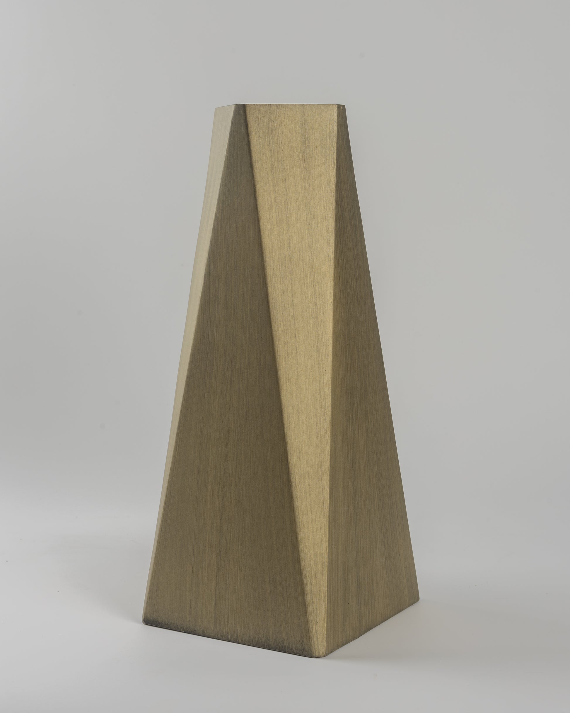 Tower - designer metal candleholder for contemporary luxury ambiance by Olkap