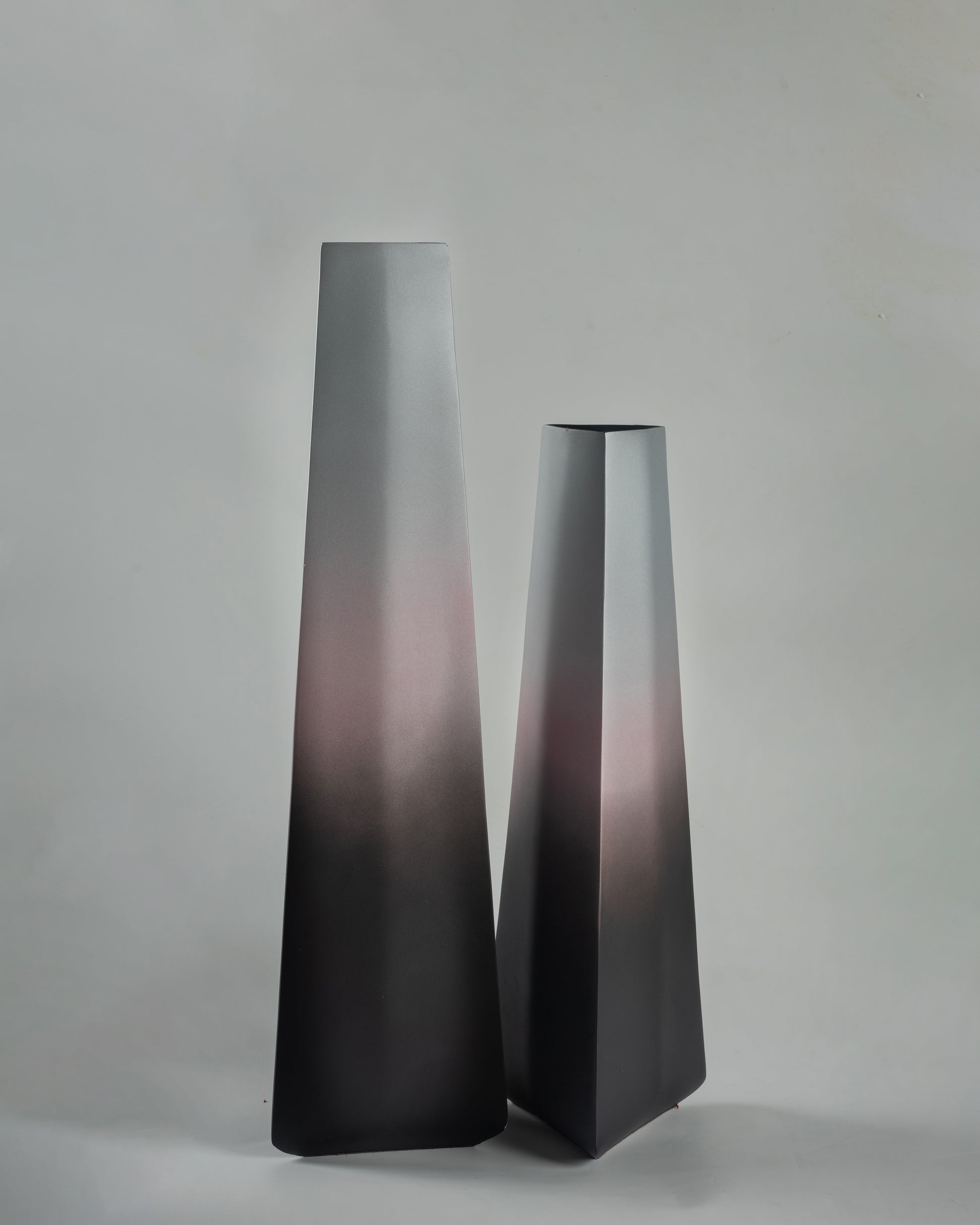 Linea - designer minimalist metal tray for contemporary home decor by OLKAP